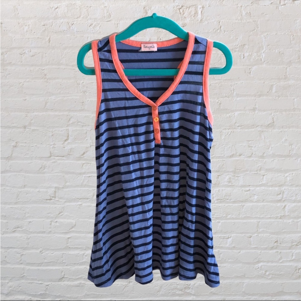 Splendid Striped Jersey Tank​